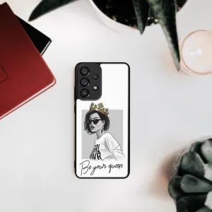 MY ART Ochranný kryt Samsung Galaxy A33 5G -QUEEN (139)