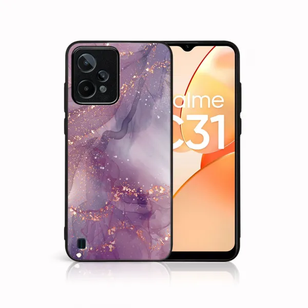 MY ART Ochranný kryt Realme C31 -PURPLE (148)