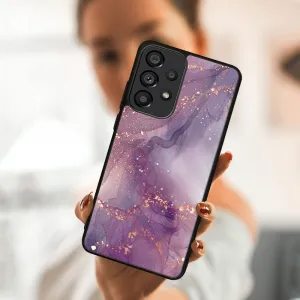 MY ART Ochranný kryt Samsung Galaxy A33 5G -PURPLE (148)