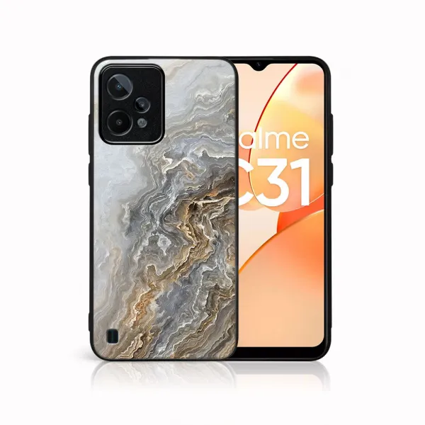 MY ART Ochranný kryt Realme C31 -BEIGE (151)