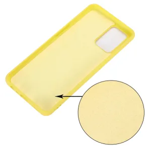RUBBER Ochranný kryt pre Oppo A74 žltý