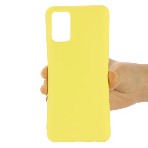 RUBBER Ochranný kryt pre Oppo A74 žltý