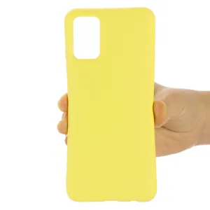 RUBBER Ochranný kryt pre Oppo A74 žltý