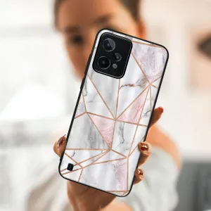 MY ART Ochranný kryt Realme C31 -PINK MARBLE (143)