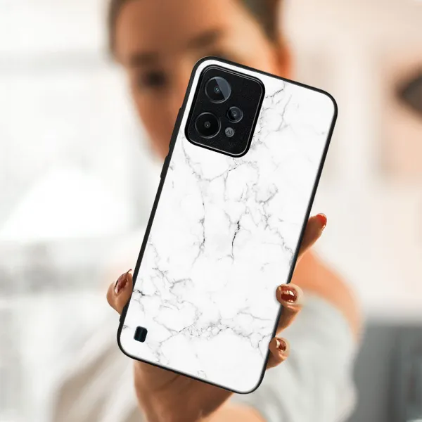 MY ART Ochranný kryt Realme C31 -WHITE MARBLE (144)
