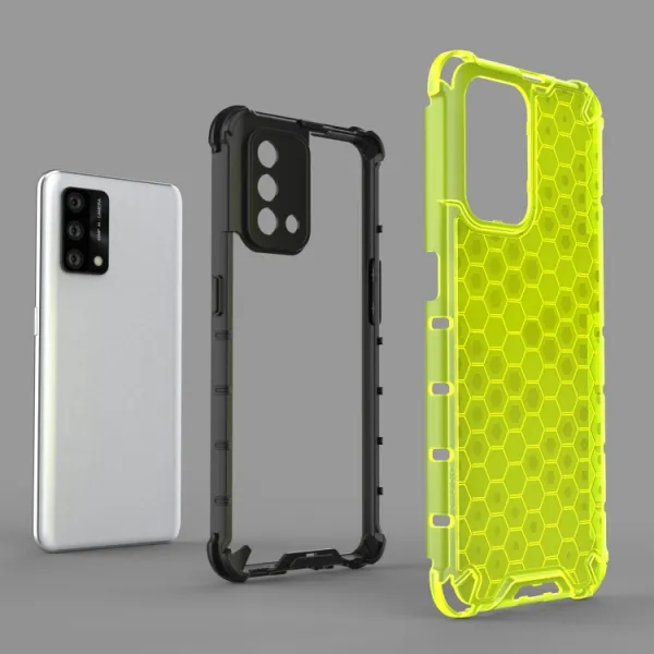 HONEYCOMB Ochranný kryt Oppo A74 modrý