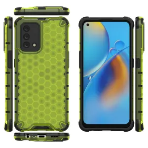 HONEYCOMB Ochranný kryt Oppo A74 zelený