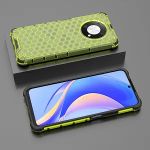 HONEYCOMB Ochranný kryt Huawei Nova Y90 zelený