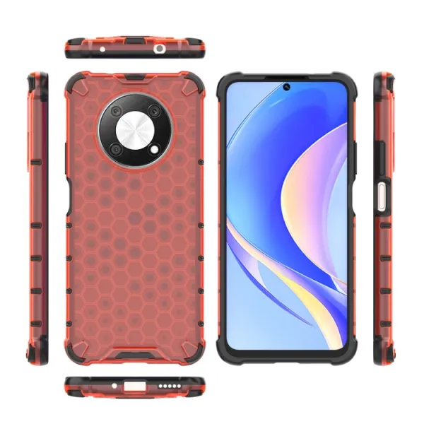 HONEYCOMB Ochranný kryt Huawei Nova Y90 červený