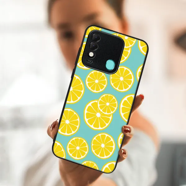 MY ART Ochranný obal Tecno Spark 8 -LEMON (121)