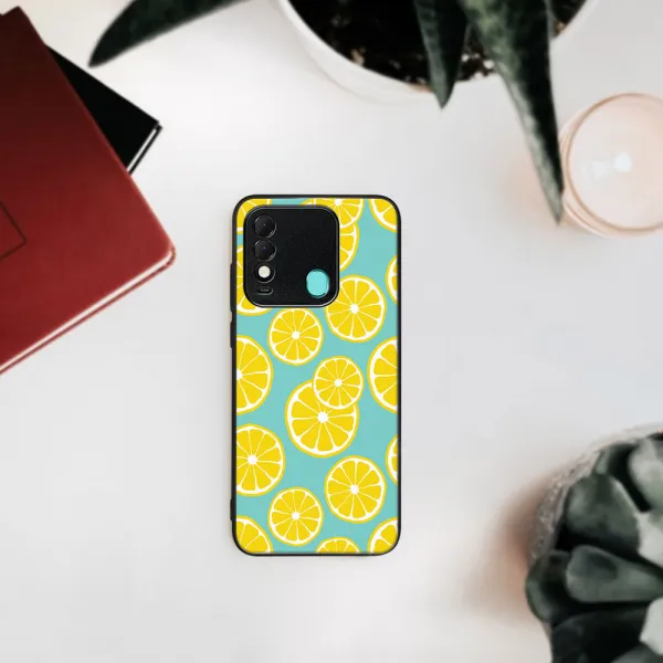 MY ART Ochranný obal Tecno Spark 8 -LEMON (121)