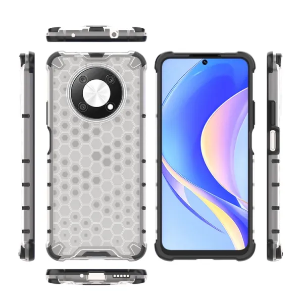 HONEYCOMB Ochranný kryt Huawei Nova Y90 biely
