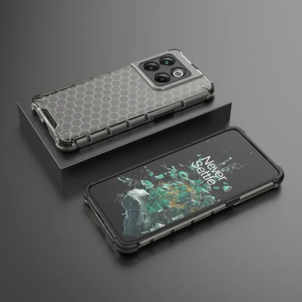 HONEYCOMB Ochranný kryt OnePlus 10T 5G čierny