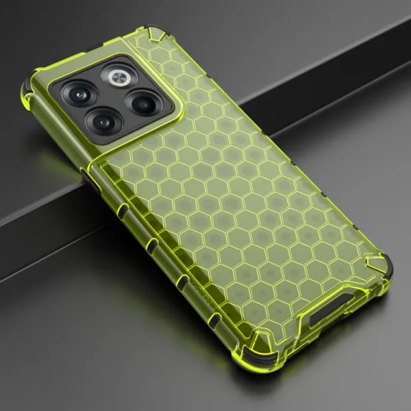 HONEYCOMB Ochranný kryt OnePlus 10T 5G zelený