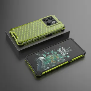 HONEYCOMB Ochranný kryt OnePlus 10T 5G zelený