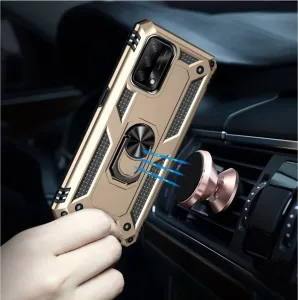 RING Obal s držiakom pre Oppo A74 zlatý