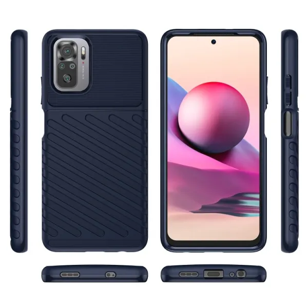 THUNDER Ochranný kryt Xiaomi Poco M5s modrý
