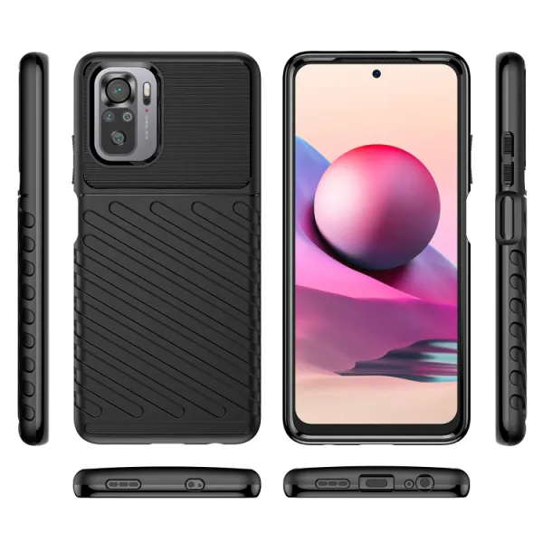 THUNDER Ochranný kryt Xiaomi Poco M5s čierny