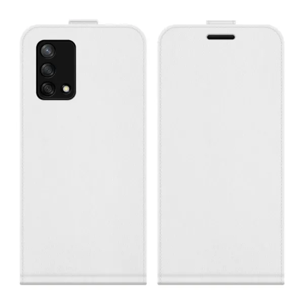 Vyklápacie puzdro Oppo A74 biele