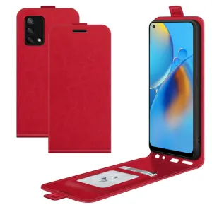 Vyklápacie puzdro Oppo A74 červené