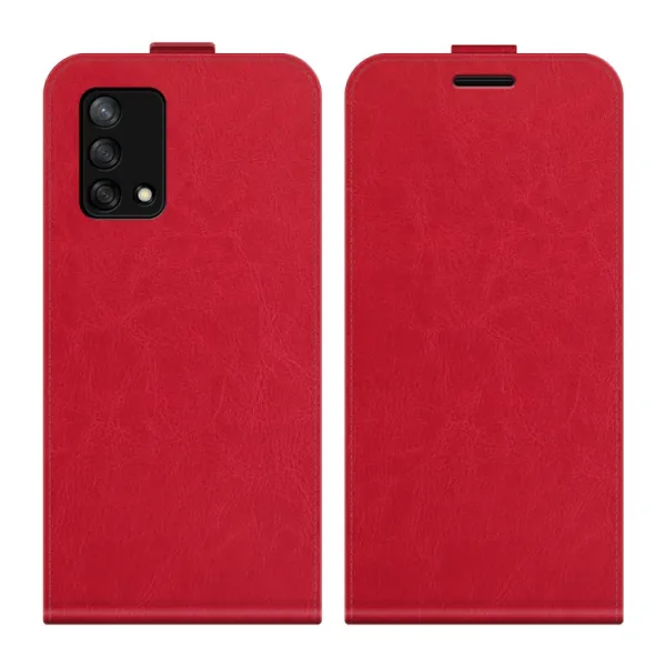 Vyklápacie puzdro Oppo A74 červené