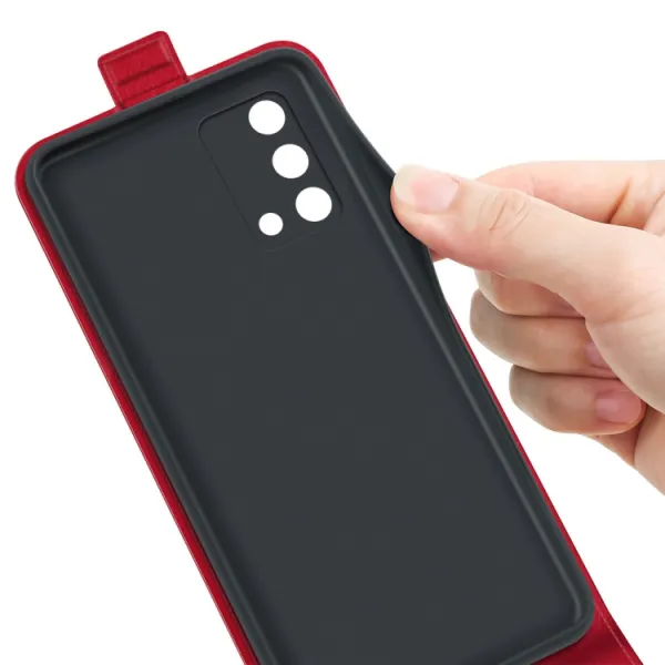 Vyklápacie puzdro Oppo A74 červené