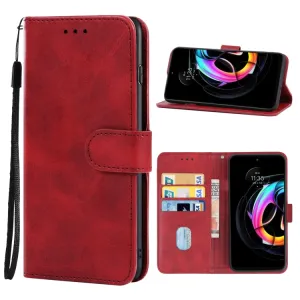 SMOOTH Peňaženkové puzdro pre Motorola Edge 30 Neo červený
