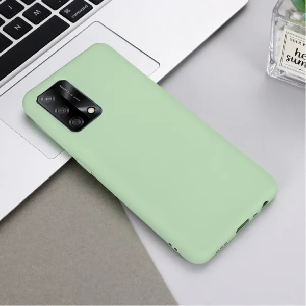 RUBBER Ochranný kryt pre Oppo A74 zelený
