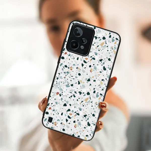 MY ART Ochranný kryt Realme C31 -GREY TERRAZZO (163)