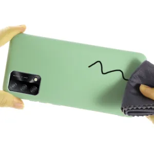 RUBBER Ochranný kryt pre Oppo A74 zelený