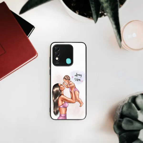 MY ART Ochranný obal Tecno Spark 8-LOVING MOM (115)