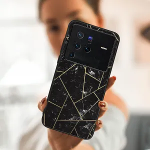 MY ART Ochranný obal Vivo X80 Pro -POLYGONAL (150)