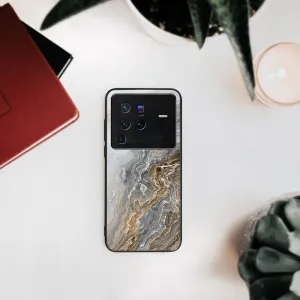 MY ART Ochranný obal Vivo X80 Pro -BEIGE (151)