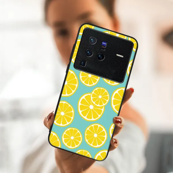MY ART Ochranný obal Vivo X80 Pro -LEMON (121)