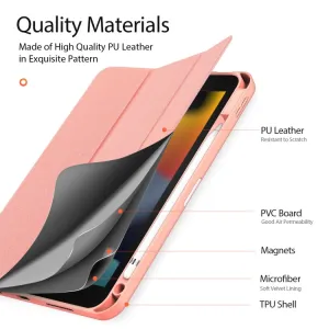 DUX DOMO Zaklápacie puzdro Apple iPad (A16) 2025 / iPad 2022 ružové
