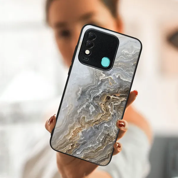 MY ART Ochranný obal Tecno Spark 8 -BEIGE (151)