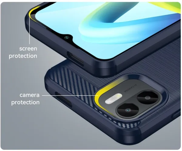 FLEXI TPU Kryt pre Xiaomi Redmi A1 / Redmi A2 modrý