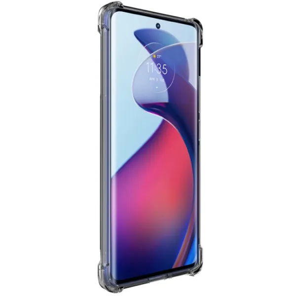 IMAK Ochranný silikónový kryt Motorola Edge 30 Fusion čierny