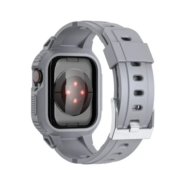 GLACIER Ochranné puzdro s remienkom Apple Watch Ultra 1 / 2 / 3 49mm šedé