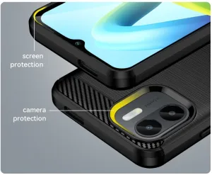 FLEXI TPU Kryt pre Xiaomi Redmi A1 / Redmi A2 čierny