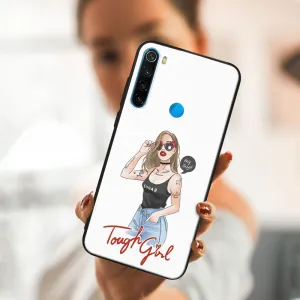 MY ART Ochranný obal Xiaomi Redmi Note 8 -TOUGH GIRL (131)