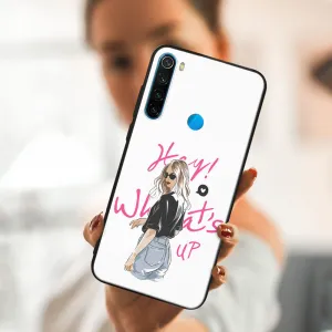 MY ART Ochranný obal Xiaomi Redmi Note 8 -WHATSUP (132)