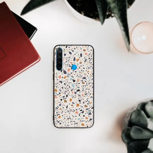 MY ART Ochranný obal Xiaomi Redmi Note 8 -BEIGE TERRAZZO (162)