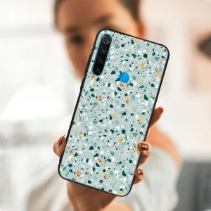 MY ART Ochranný obal Xiaomi Redmi Note 8 -BLUE TERRAZZO (164)