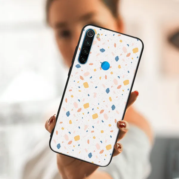 MY ART Ochranný obal Xiaomi Redmi Note 8 -ORANGE TERRAZZO (165)