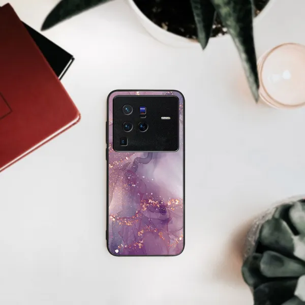 MY ART Ochranný obal Vivo X80 Pro -PURPLE (148)