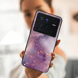 MY ART Ochranný obal Vivo X80 Pro -PURPLE (148)