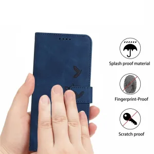ART SMILE Peňaženkový kryt so šňúrkou Tecno Camon 18 modrý