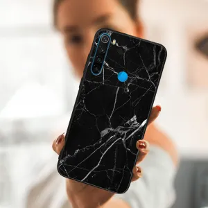 MY ART Ochranný obal Xiaomi Redmi Note 8 -BLACK MARBLE (142)