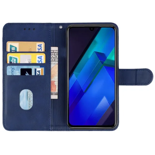 SMOOTH Peňaženkové puzdro pre Infinix Note 12 modrý